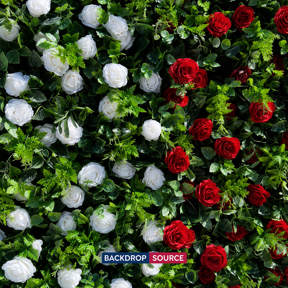 Künstliche Blumen-Eventwand als Hintergrund – Stil 74