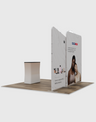 Tragbares Ausstellungsdisplay 3m x 3m – Modell 3