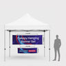 Stoffbanner-Set zum Aufhängen am Markisenzelt – nur Hängegrafiken