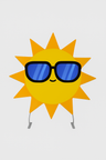 Event-Hintergrund mit Sonnendesign
