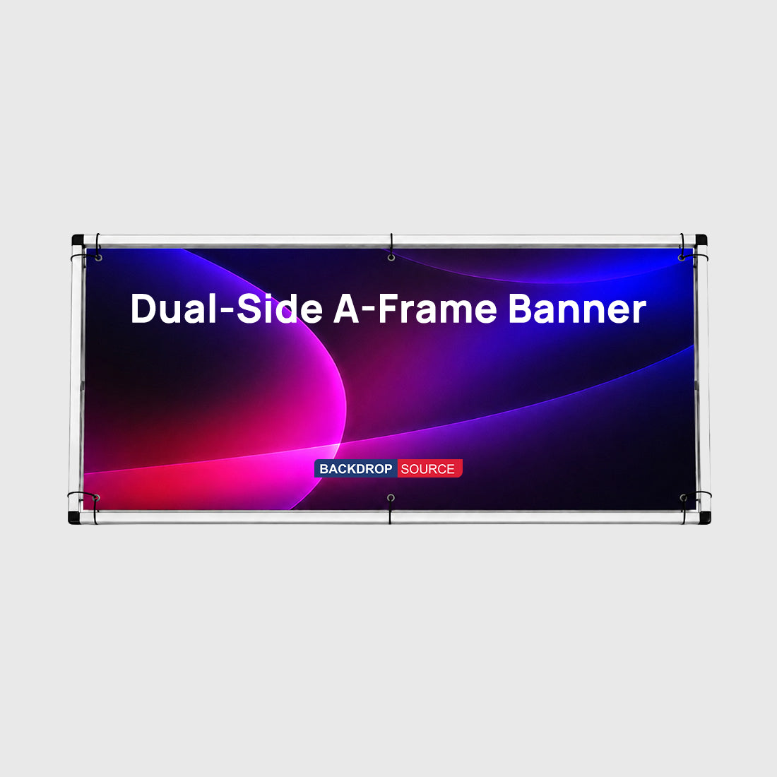 Beidseitiges A-Aufsteller-Banner