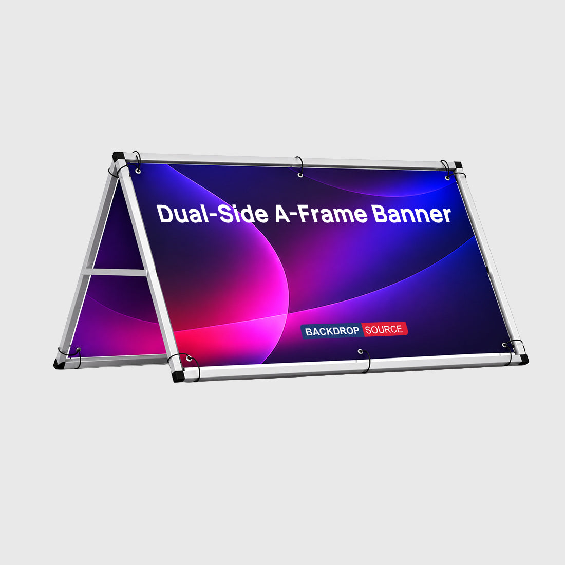 Beidseitiges A-Aufsteller-Banner