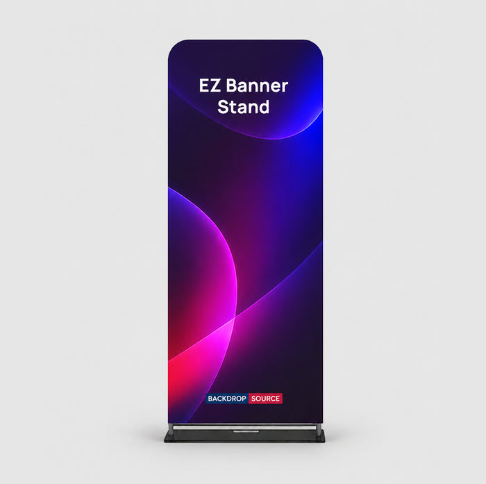 EZ-Stoffbannerständer für Messedisplays