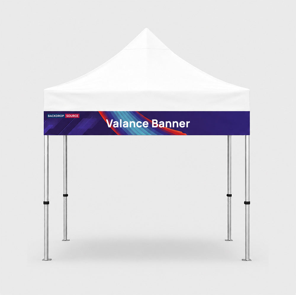 Fabric Canopy Tent Valance Banner Regular price