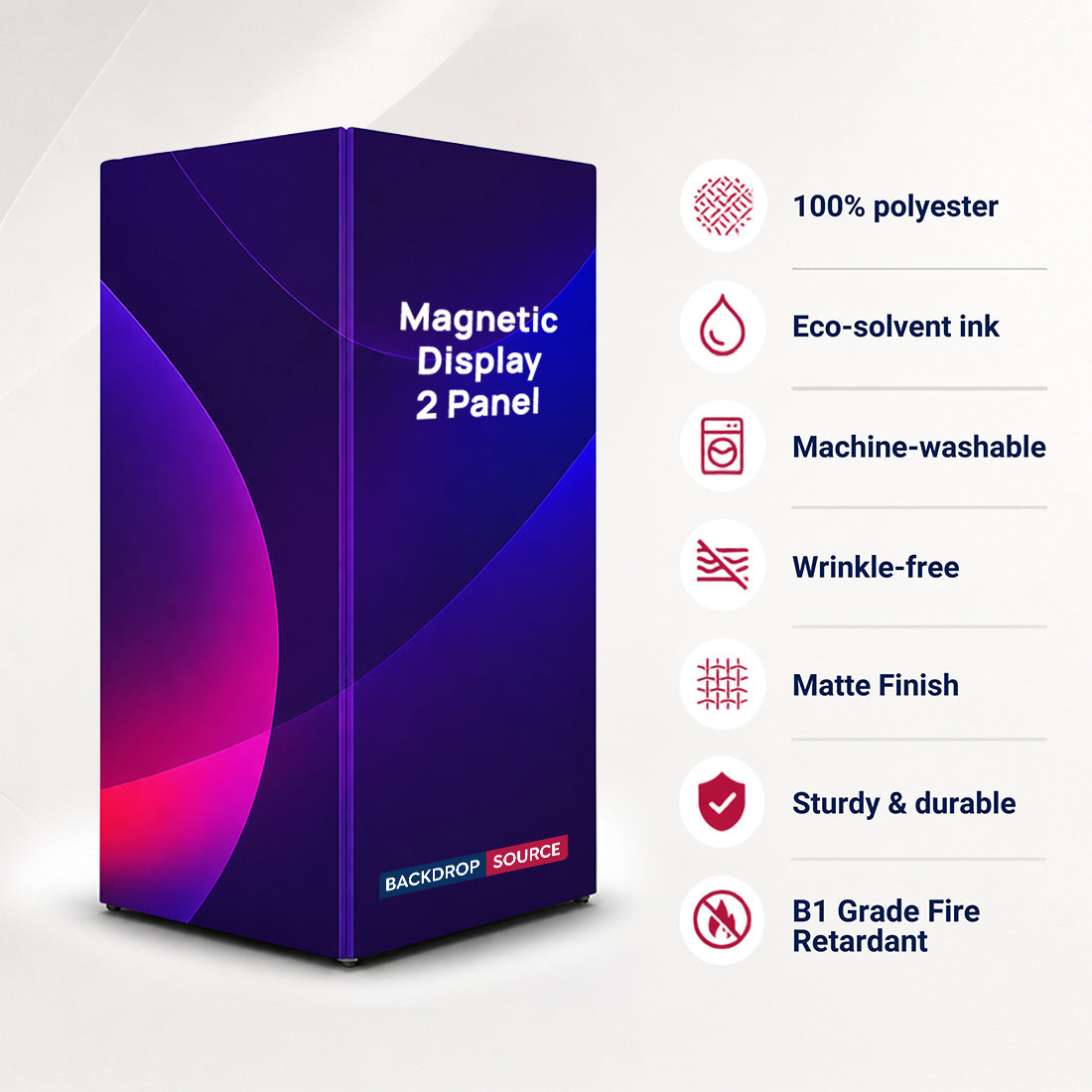 Magnetische Displays - 2 Panel
