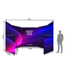 Magnetisches Stoff-Trennwanddisplay – 7-Panel