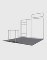 Tragbare Ausstellungswand 3m x 3m – Modell 16