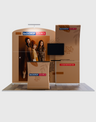 Tragbares Ausstellungsdisplay 3m x 3m – Modell 8