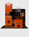 Tragbares Messedisplay 3m x 3m – Modell 13