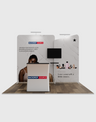 Tragbares Ausstellungsdisplay 3m x 3m – Modell 3