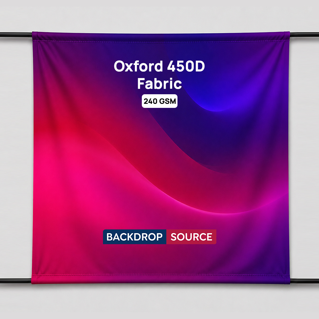 Druck auf strapazierfähigem Polyester- und Oxford-Gewebe