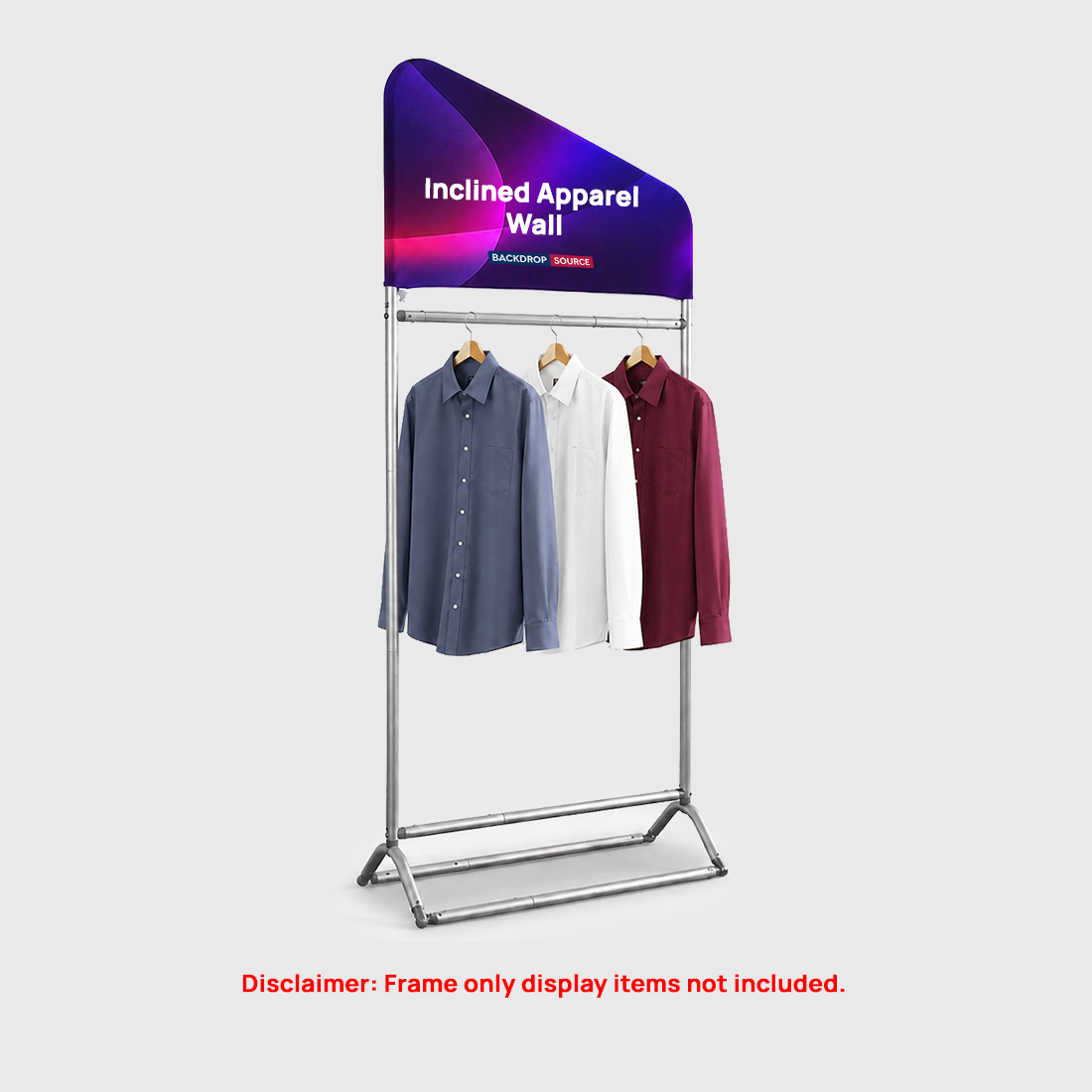 Inclined Apparel Wall
