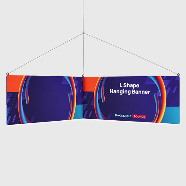 L-förmiges Hänge-Banner