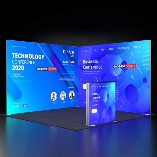 SEG-modulares Leuchtbox-Displayset – Modell 4
