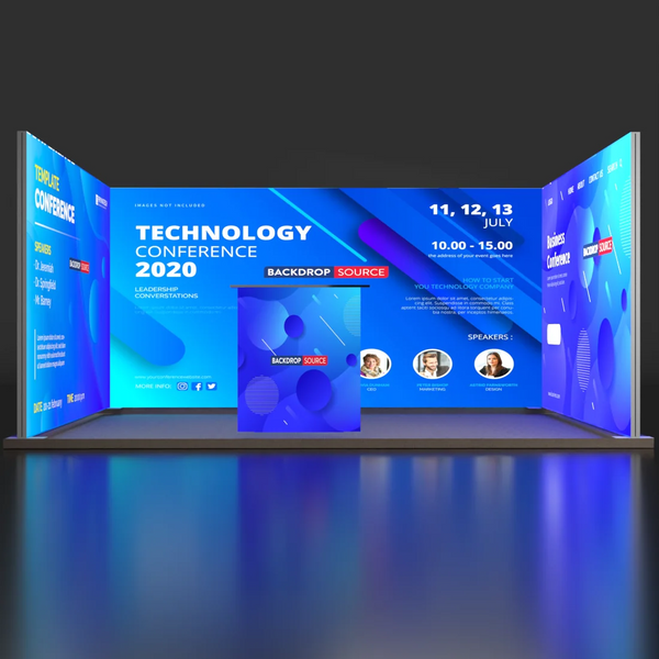 SEG-modulares Leuchtbox-Displayset – Modell 2