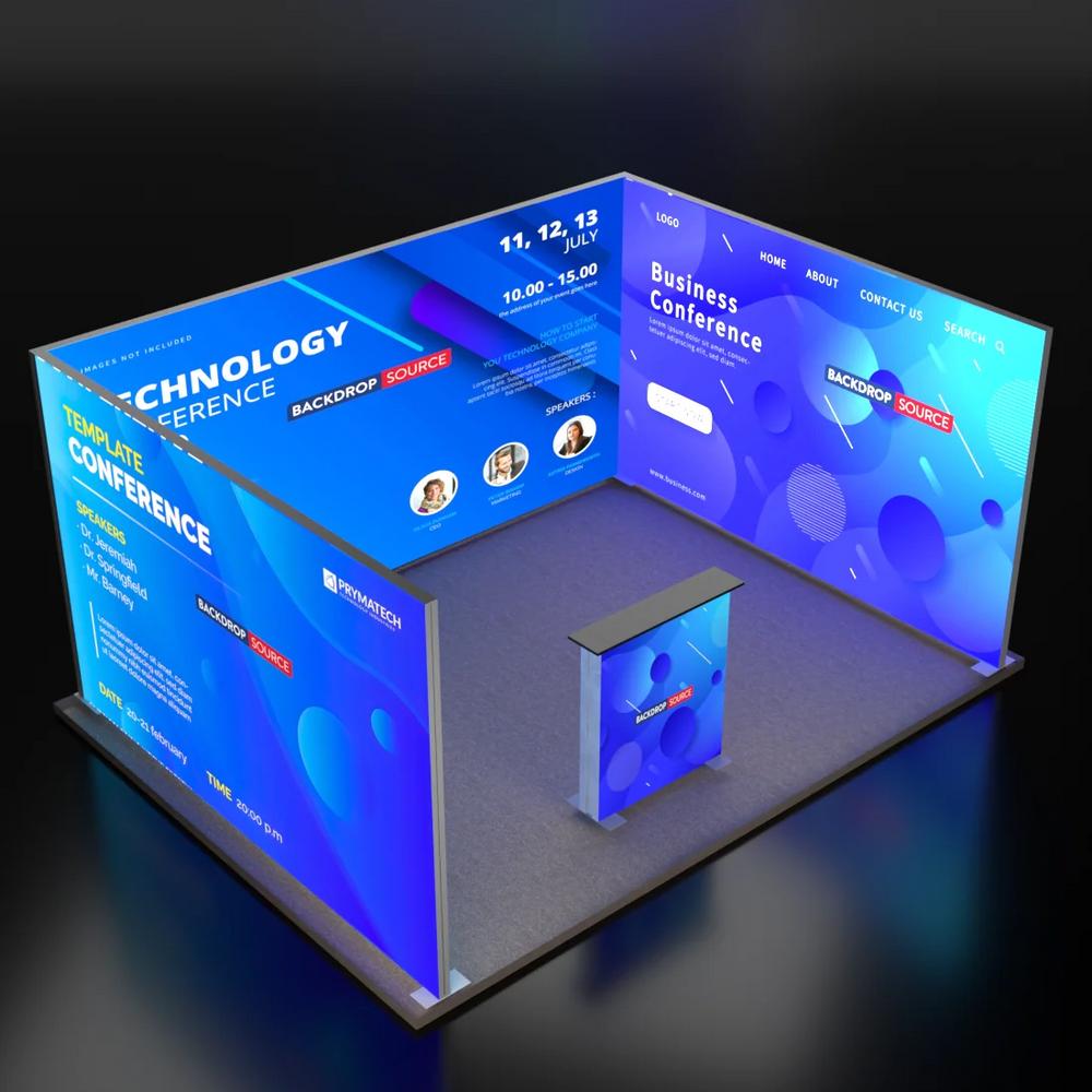SEG-modulares Leuchtbox-Displayset – Modell 2