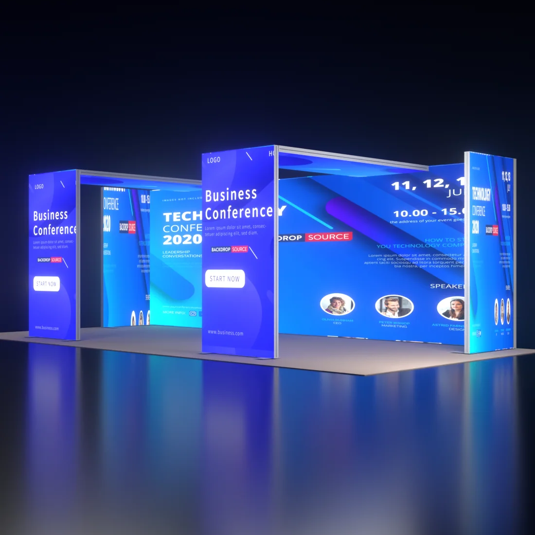 SEG-Modular-Lightbox-Display-Kit – Modell 14