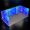 SEG-modulares Leuchtbox-Präsentationsset – Modell 11