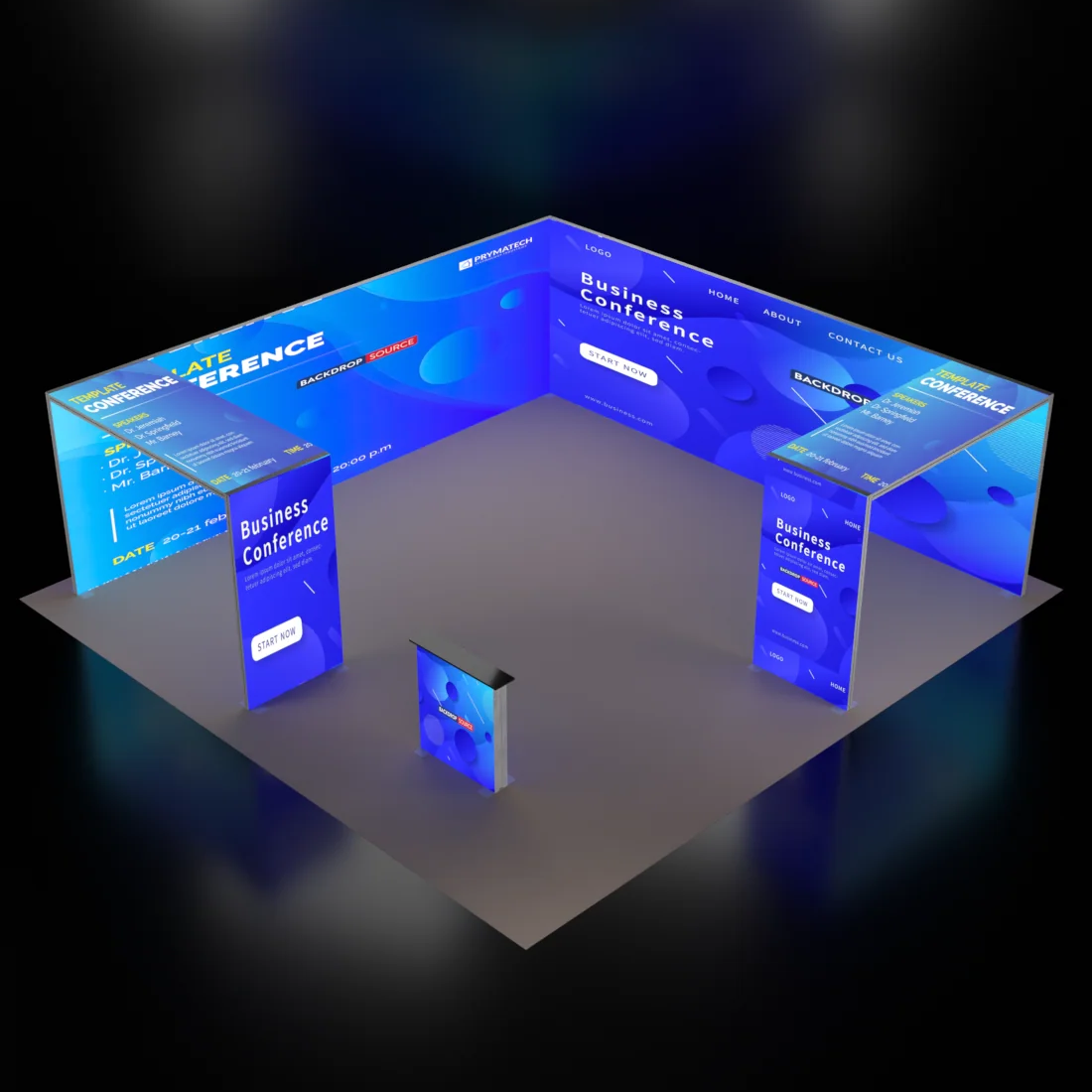 SEG-Modular-Lightbox-Display-Kit – Modell 17