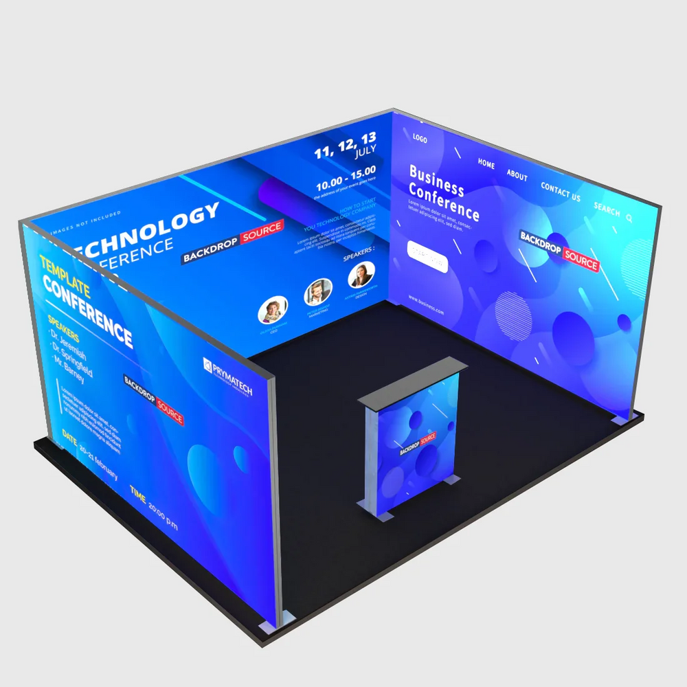 SEG-modulares Leuchtbox-Displayset – Modell 2