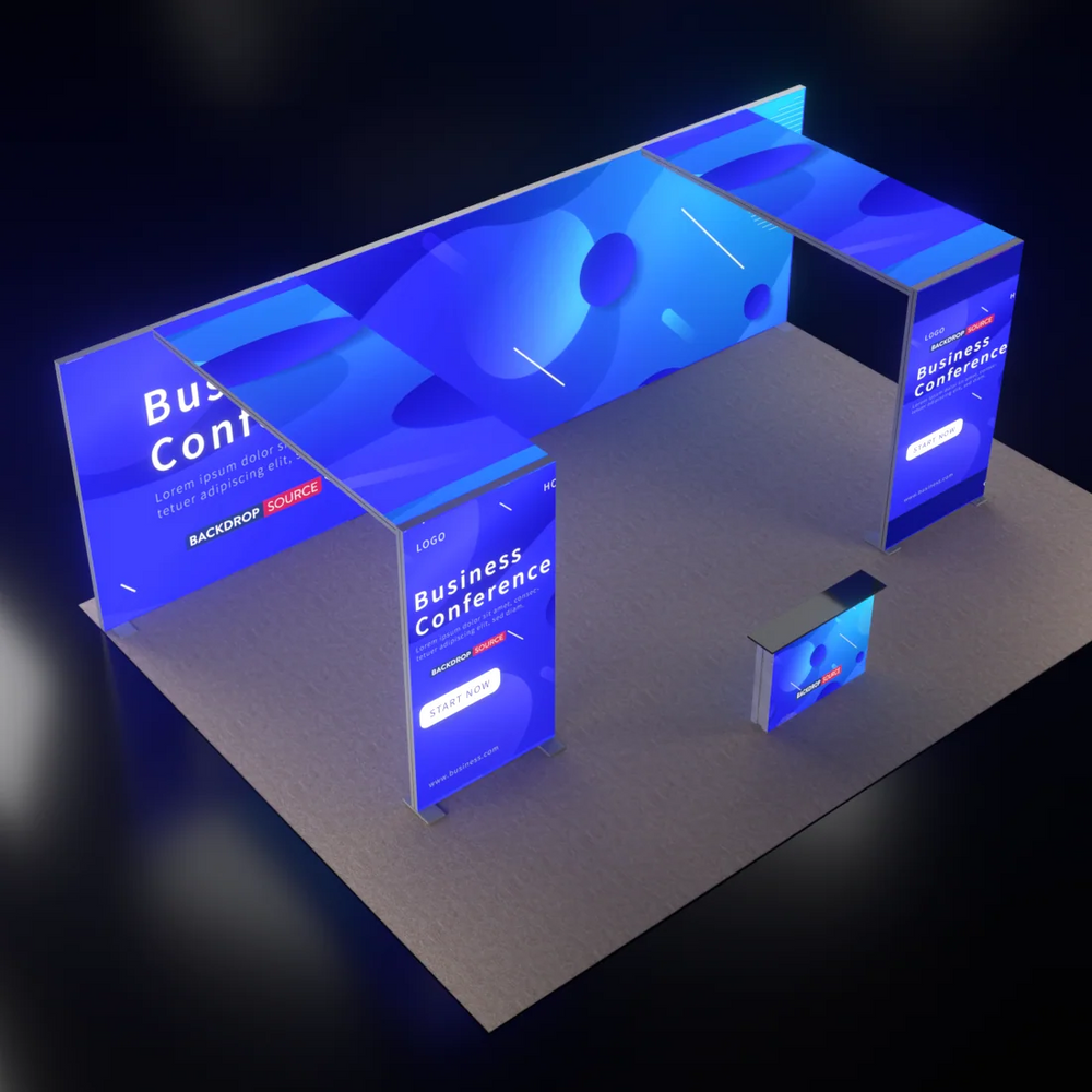 SEG-modulares Leuchtbox-Präsentationsset – Modell 9