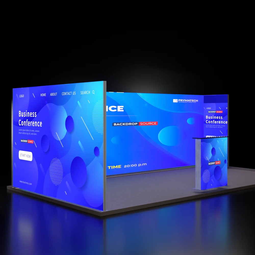 SEG-modulares Leuchtbox-Präsentationsset – Modell 10