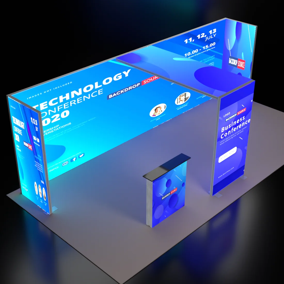 SEG-Modular-Lightbox-Display-Kit – Modell 13