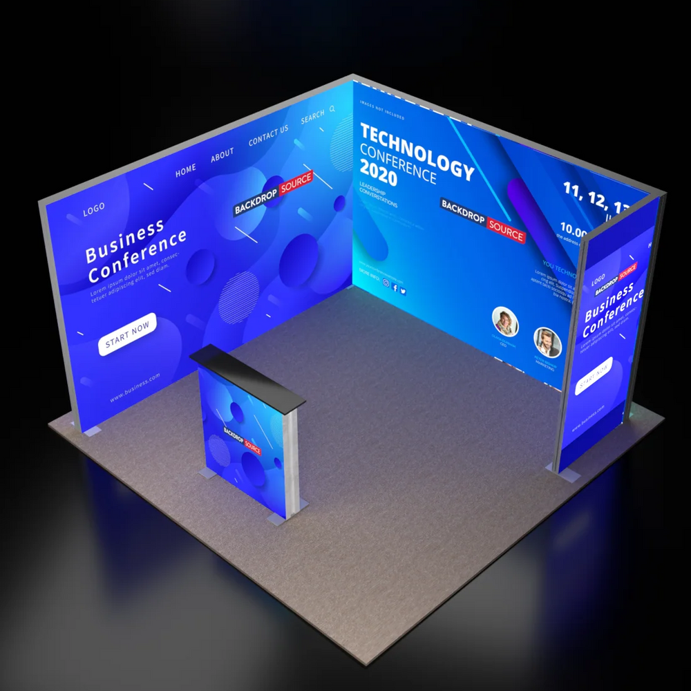 SEG-modulares Leuchtbox-Präsentationsset – Modell 7