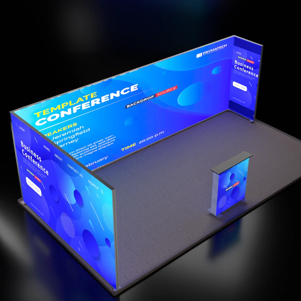 SEG-modulares Leuchtbox-Präsentationsset – Modell 10