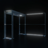 SEGO hinterleuchteter Messestand 3m x 3m – Modell 1