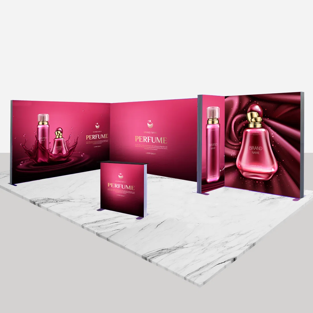 SEG-modulares Leuchtbox-Displayset – Modell 5