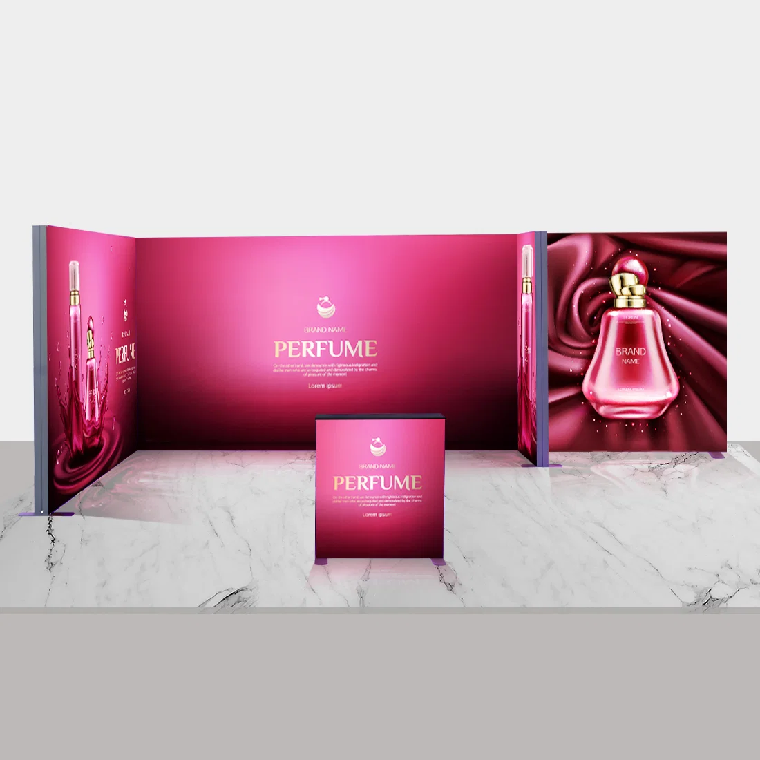 SEG-modulares Leuchtbox-Displayset – Modell 5