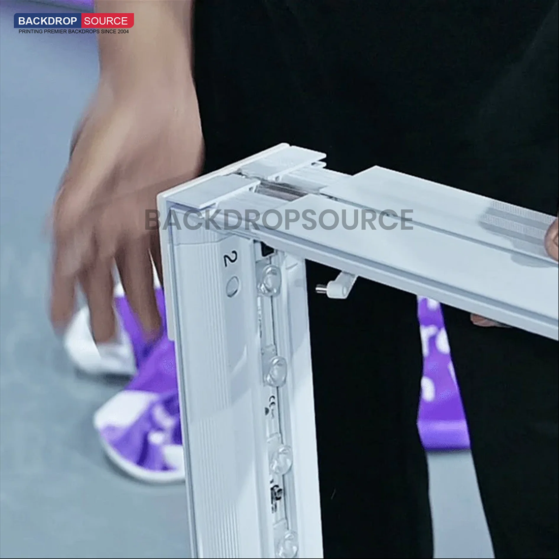 SEG-modulares Leuchtbox-Displayset – Modell 3