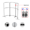 Magnetisches Stoff-Messestandsystem – Modell 2 (2m x 2m)