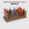 Magnetic Fabric Booth Display - Model 3 (6m x 6m)