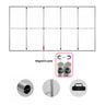 Magnetisches Stoff-Trennwanddisplay – 5-Panel