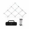 Mittleres dreieckiges Stoff-GeoMetrix-Pop-up-Rasterdisplay