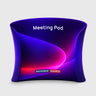Meeting-Pod-Display aus Stoff