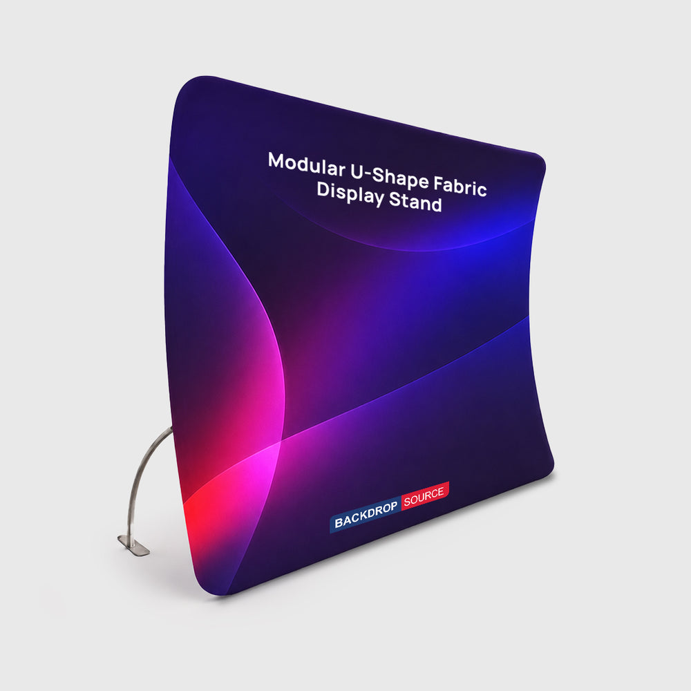Modularer U-förmiger Stoffdisplayständer