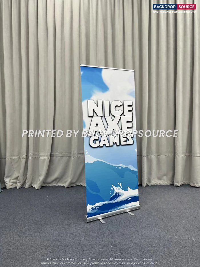 Customisable Roll-Up Banners