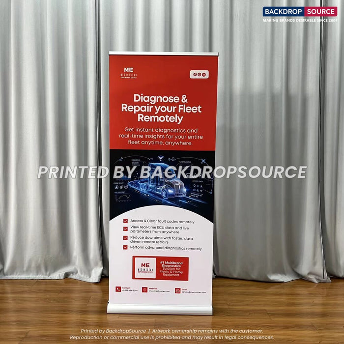 Customisable Roll-Up Banners