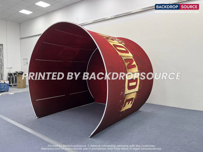 Custom Printed Photo Booth Walls