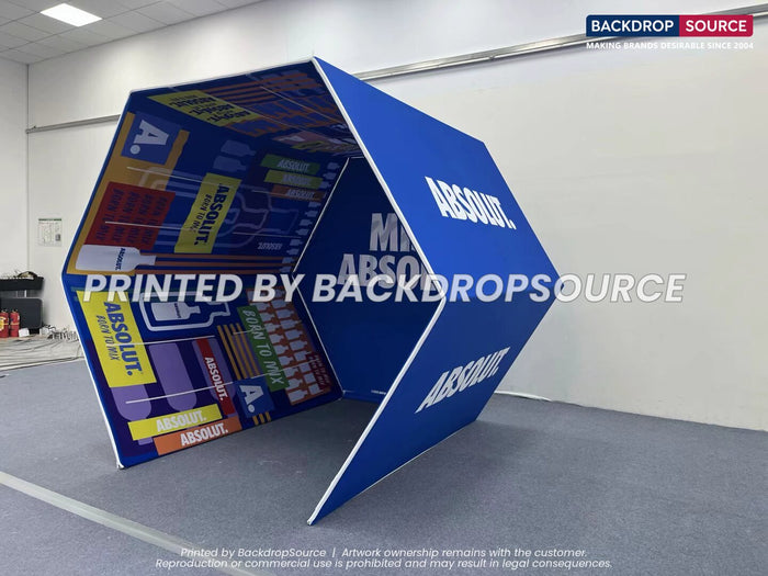 Custom Printed Photo Booth Walls