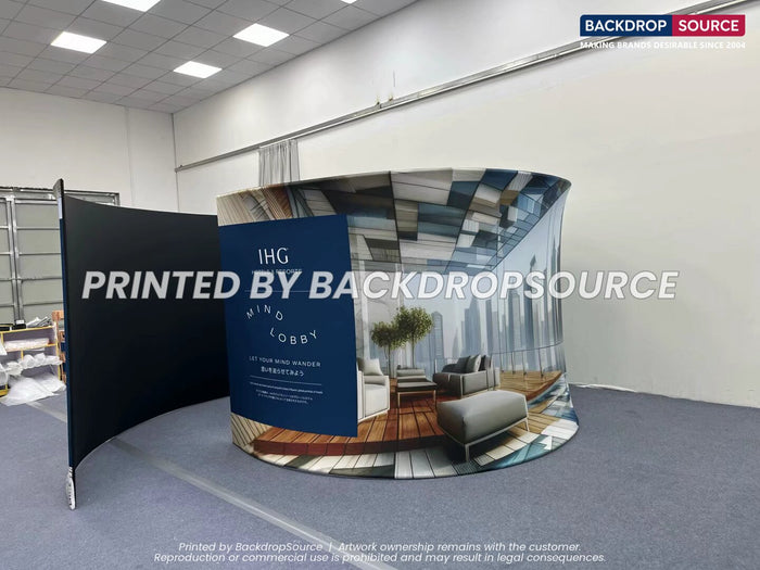 Custom Printed Photo Booth Walls