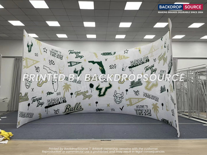 Custom Printed Photo Booth Walls