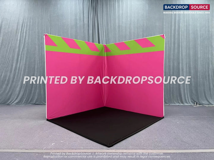 Custom Printed Photo Booth Walls