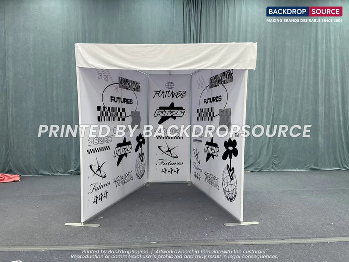 Custom Printed Photo Booth Walls