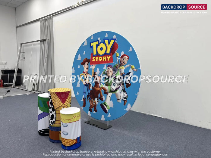 Round Party Backdrop Sets
