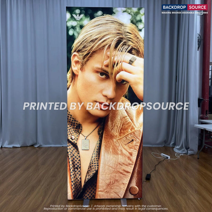 Non-Lit SEG Fabric Media Walls
