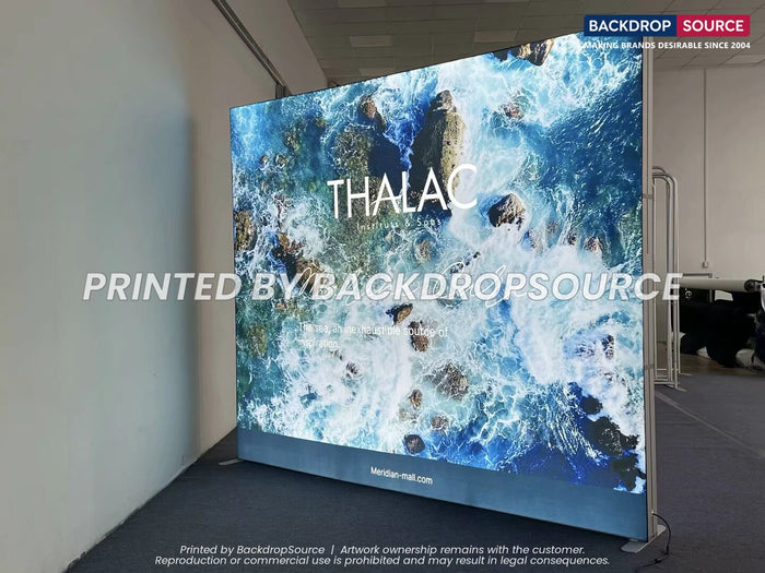 Non-Lit SEG Fabric Media Walls